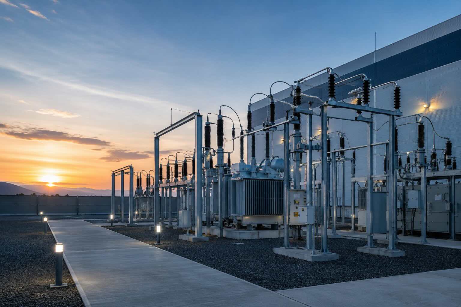 Subestación y proyecto eléctrico industrial