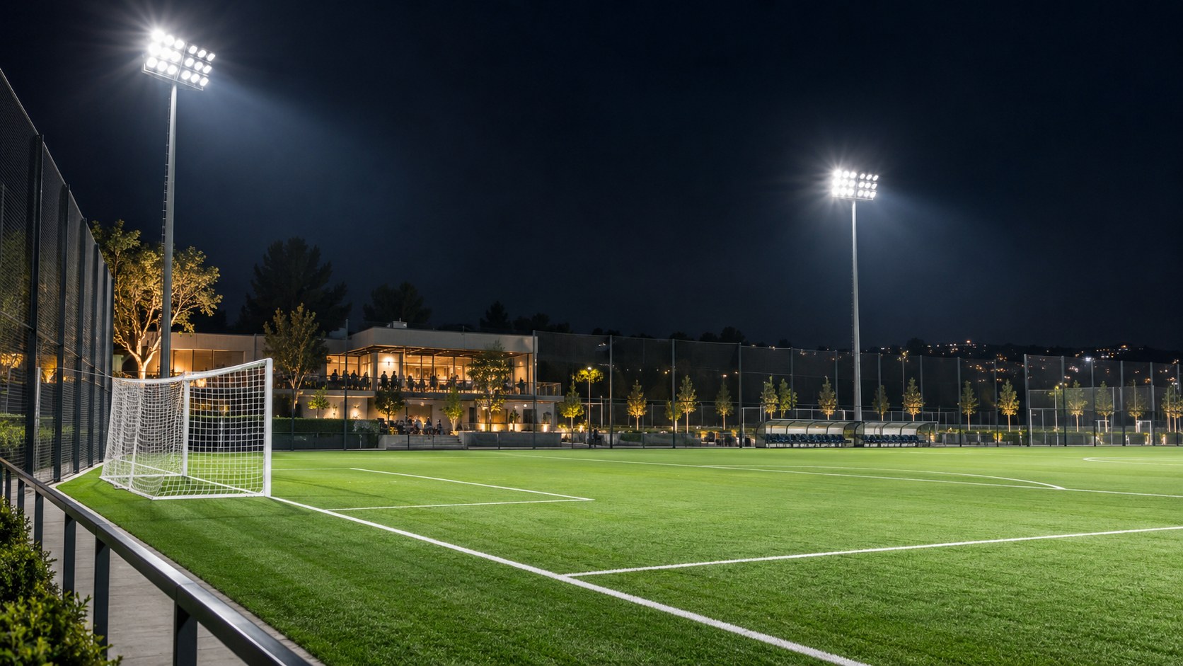 Iluminación para canchas deportivas