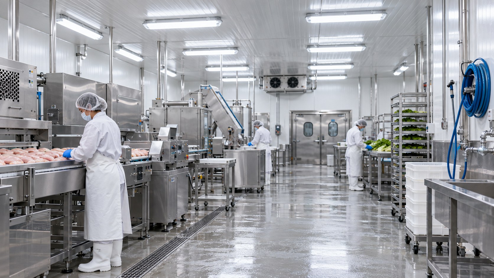 Iluminación para industria alimentaria