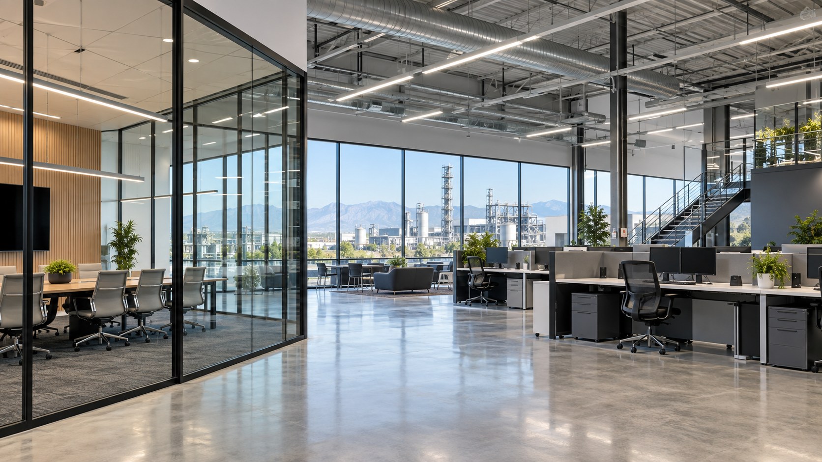 Iluminación para oficinas