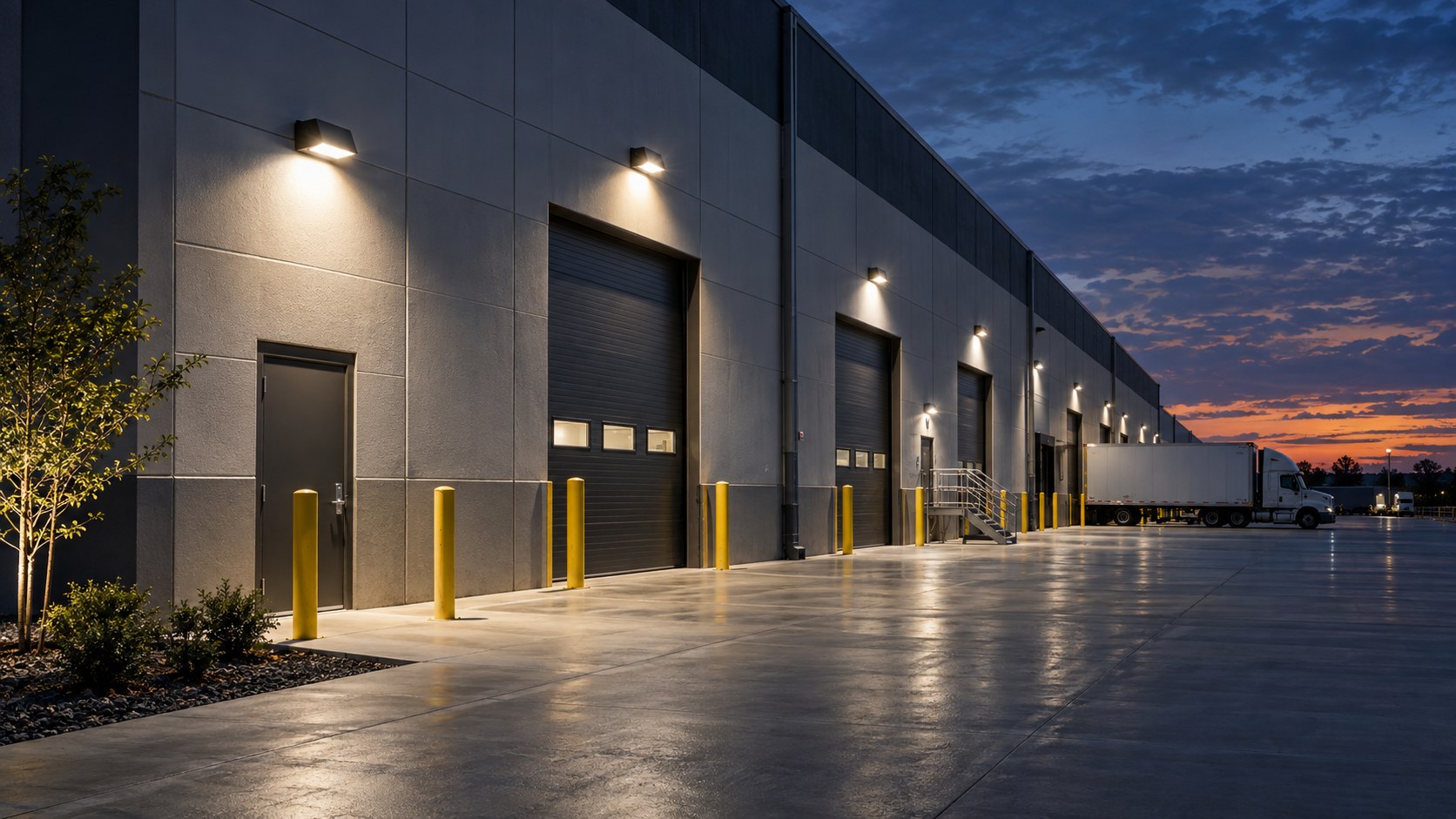 Wall Pack LED para exteriores industriales